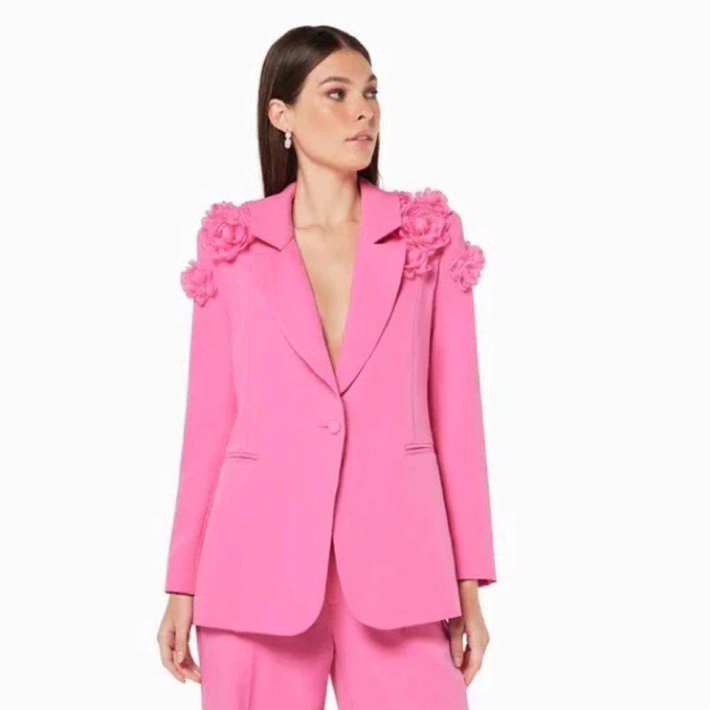 Elliatt Timeless Blazer in Pink, NWT, Small - Picture 4 of 4